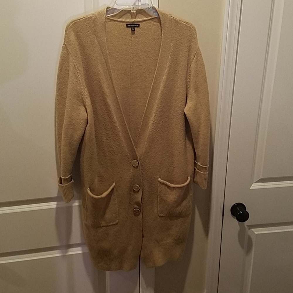 WhoWhatWear tan cardigan - Picture 1 of 6